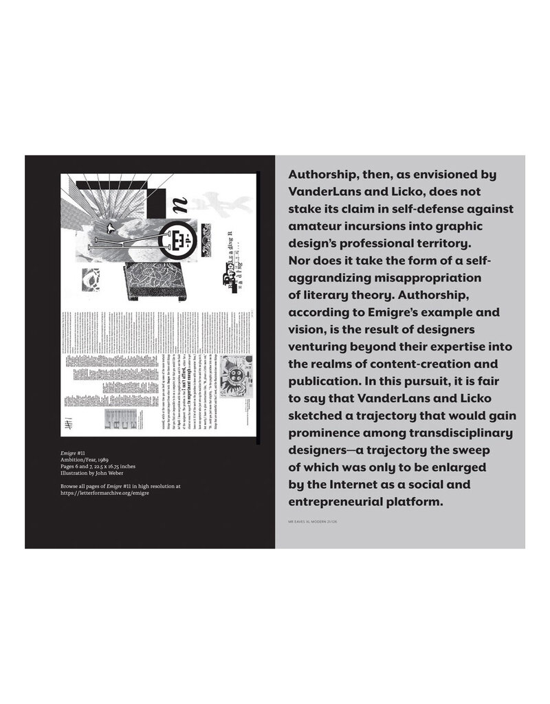 Emigre Fonts: Type Specimens 1986–2024