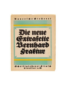 Type by Lucian Bernhard: Collected Specimen Booklets