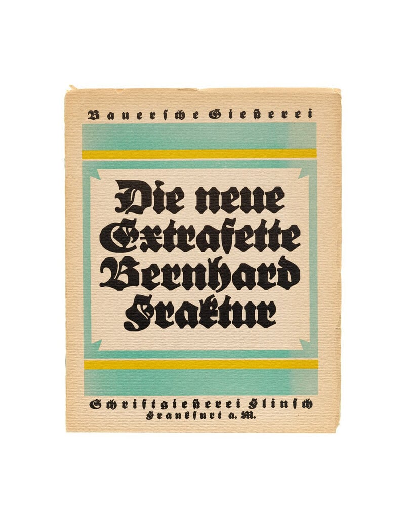 Type by Lucian Bernhard: Collected Specimen Booklets