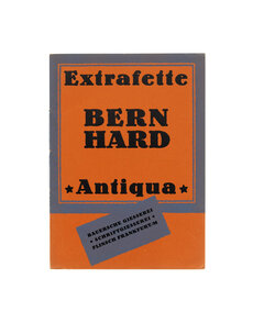 Type by Lucian Bernhard: Collected Specimen Booklets