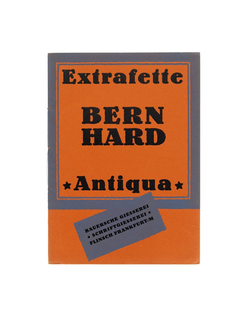 Type by Lucian Bernhard: Collected Specimen Booklets
