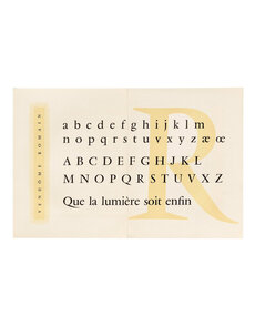 Type by Roger Excoffon: Collected Specimen Booklets