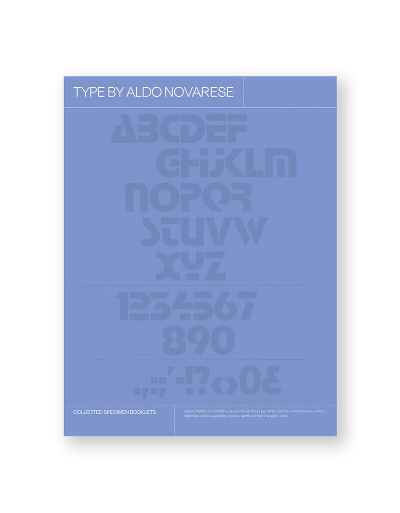 Type by Aldo Novarese: Collected Specimen Booklets