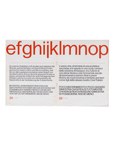 Type by Aldo Novarese: Collected Specimen Booklets