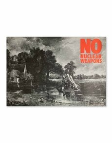 Peter Kennard: No Nuclear Weapons, 1980, Signed