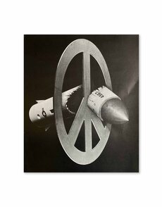 Peter Kennard: Broken Missile, 1981, Signed