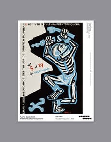 Puerto Rico in Print Exhibition Poster