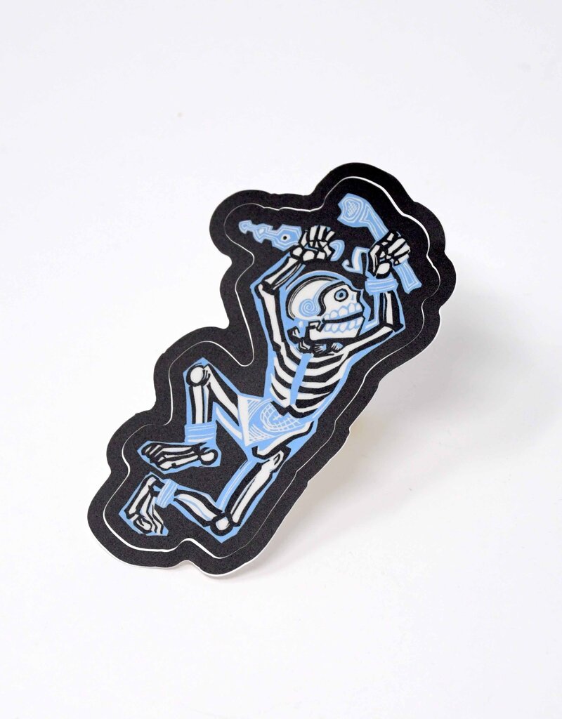 Grabados Mexicanos Sticker