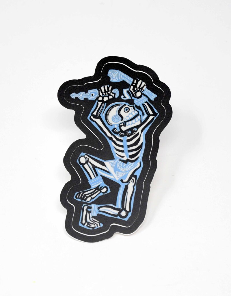 Grabados Mexicanos Sticker