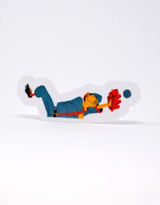 Los Peloteros Sticker