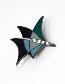 First Step Into Space Pin