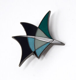 First Step Into Space Pin