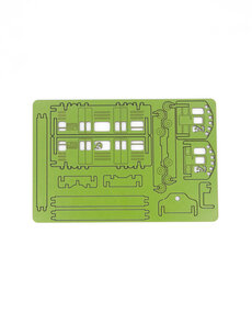Wooden Subway Train Kit Green