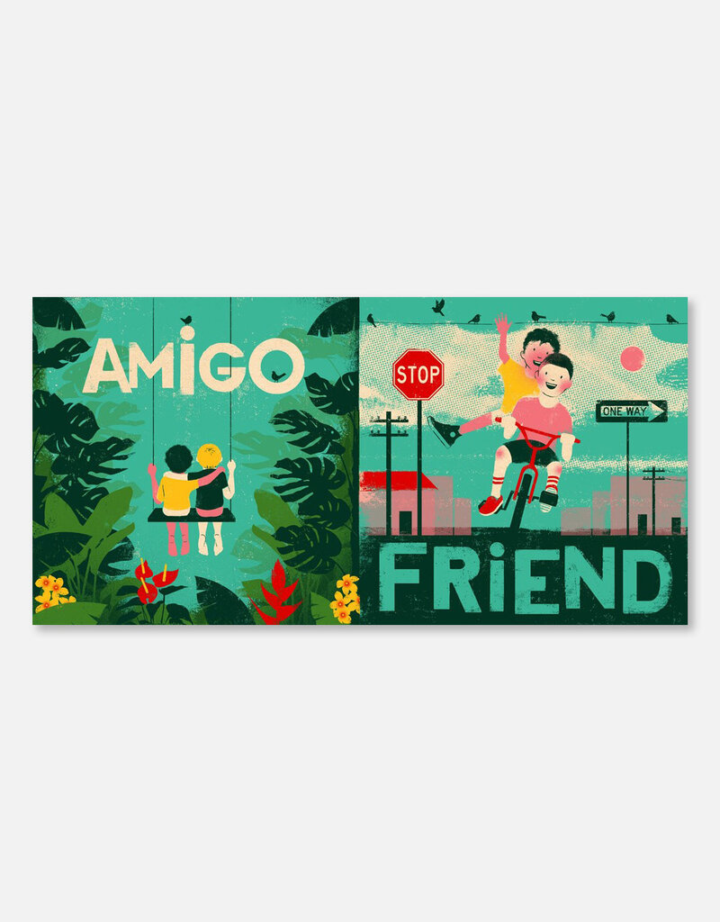Two Worlds (Dos mundos): A First Picture Book of English and Spanish Words