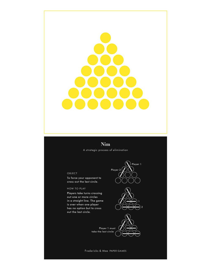 Fredericks & Mae Paper Games