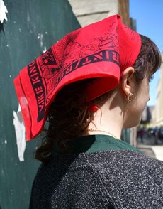 Copy/Paste/Print/Repeat Red Bandana