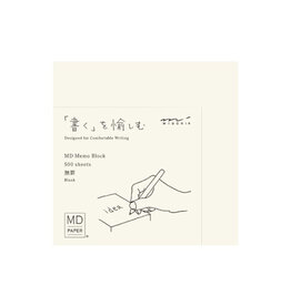 Midori Memo Block Blank