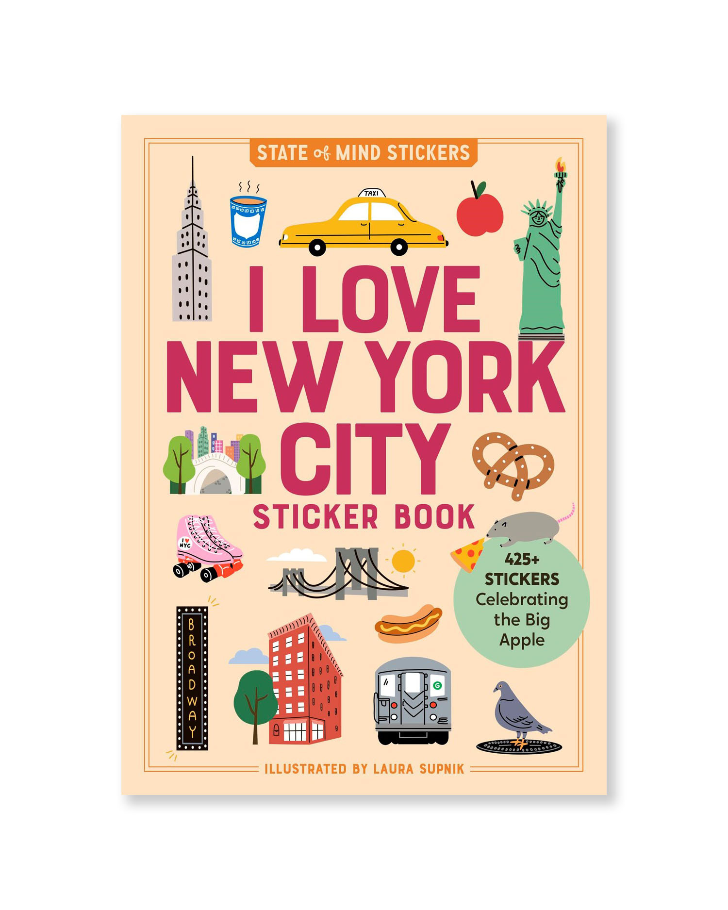 I Love New York City Sticker Book - Poster House Shop