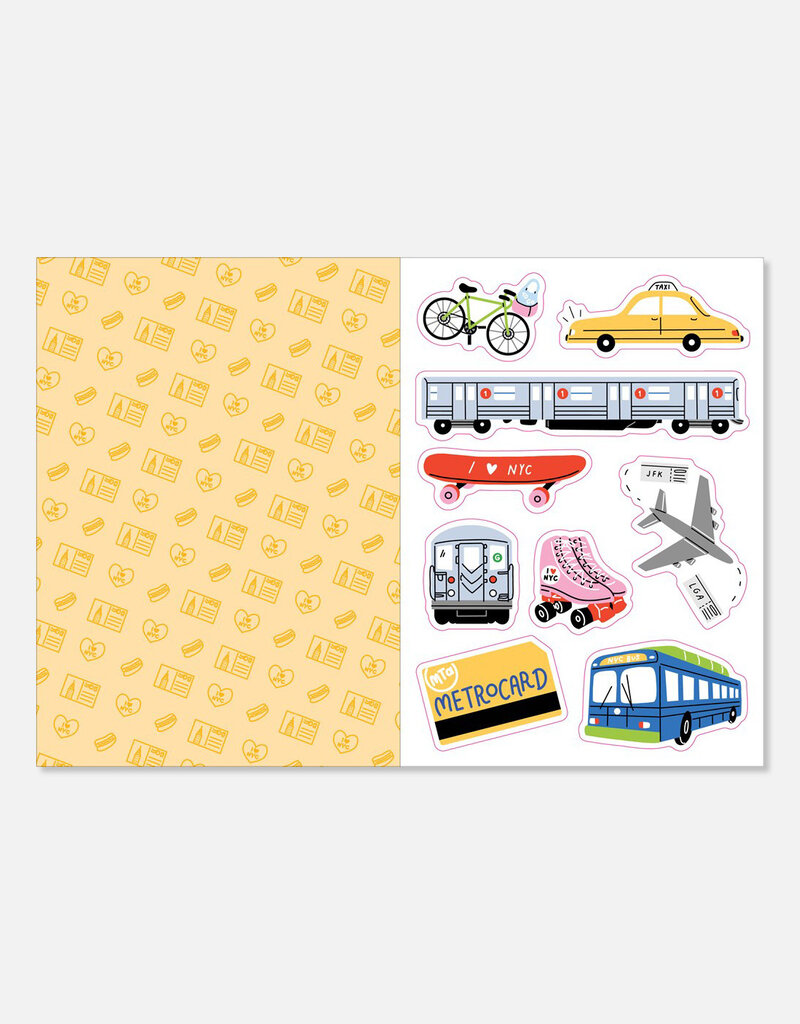 I Love New York City Sticker Book