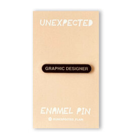 Graphic Designer Enamel Pin