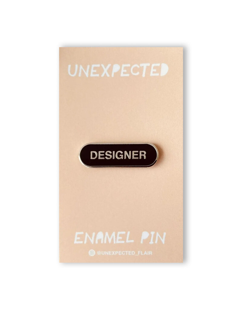Designer Enamel Pin