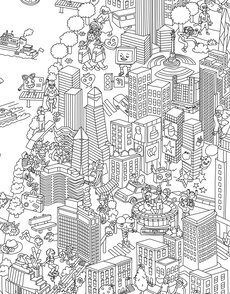 New York Giant Coloring Sheet