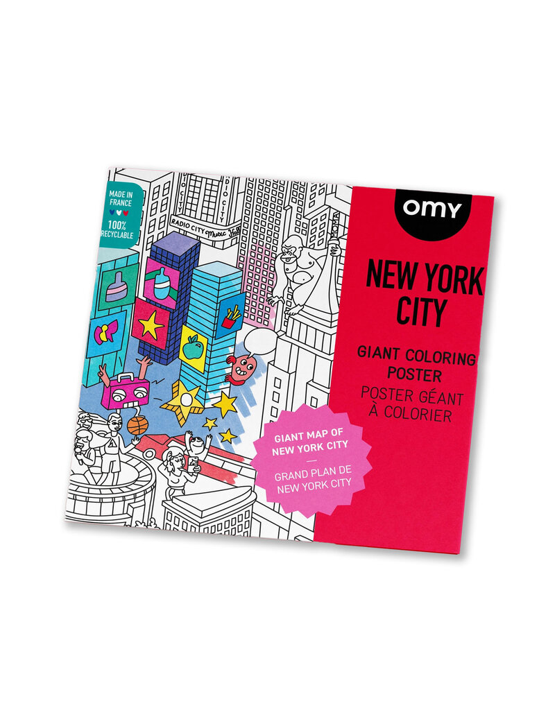 New York Giant Coloring Sheet