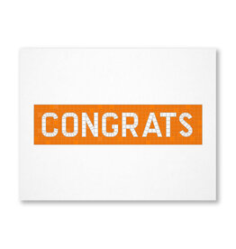 Congrats Subway Notecard