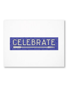 Celebrate Subway Notecard
