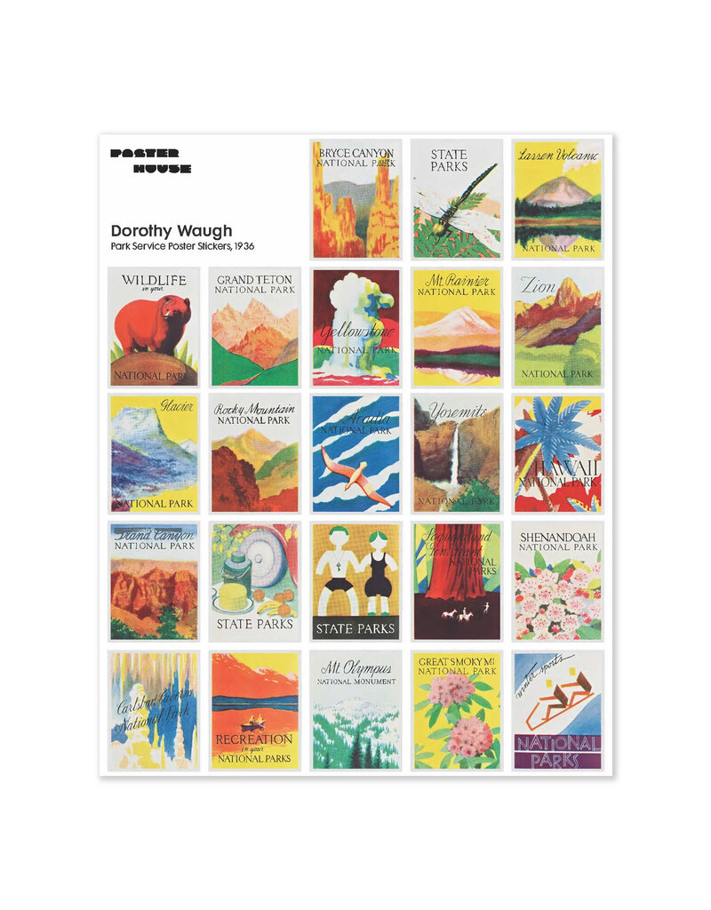 Dorothy Waugh Poster Stickers