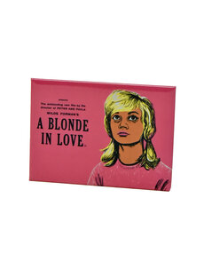 A Blonde in Love Magnet