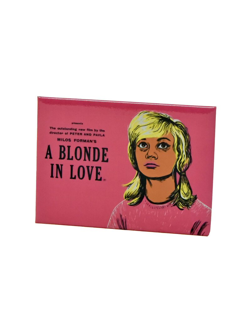 A Blonde in Love Magnet