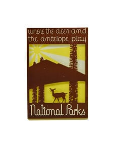 Where the Deer and the Antelope Play Magnet
