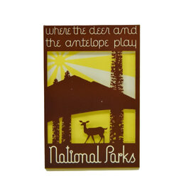 Where the Deer and the Antelope Play Magnet