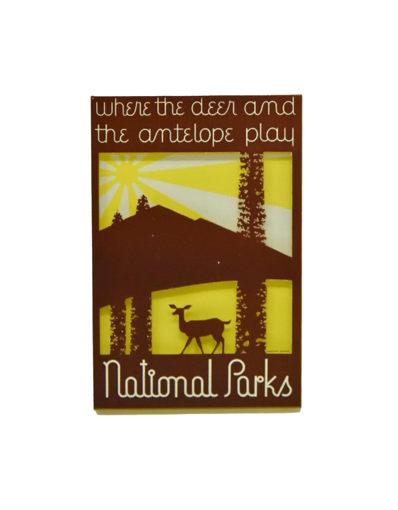 Where the Deer and the Antelope Play Magnet