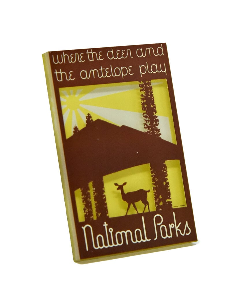 Where the Deer and the Antelope Play Magnet