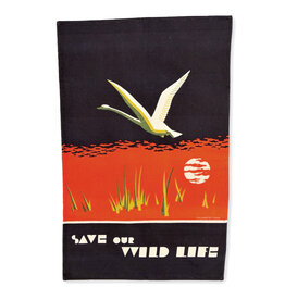 Save Our Wildlife Tea Towel