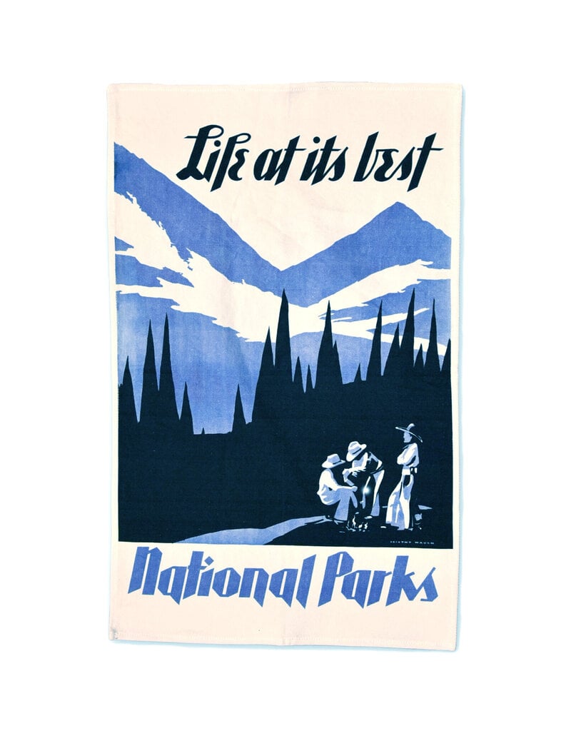 Life At Its Best Tea Towel