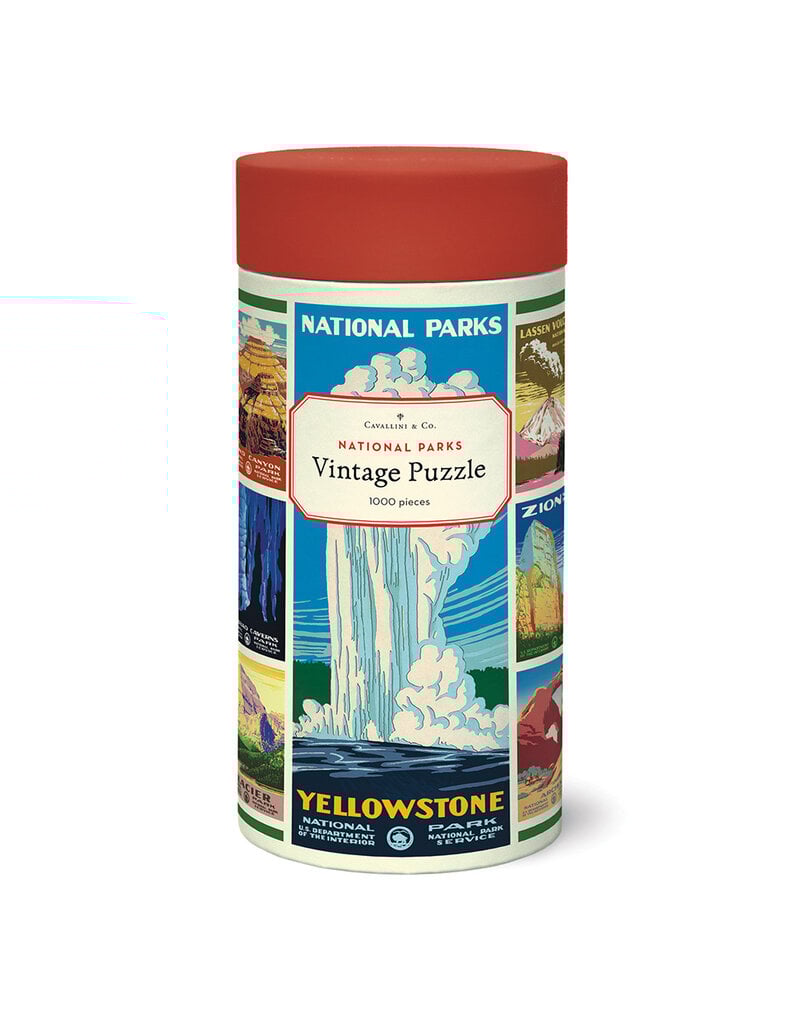 National Parks Posters 1000 Piece Puzzle