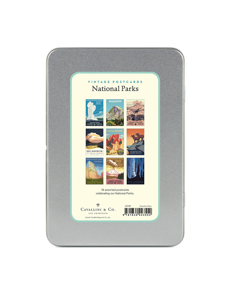 National Parks Postcard Set