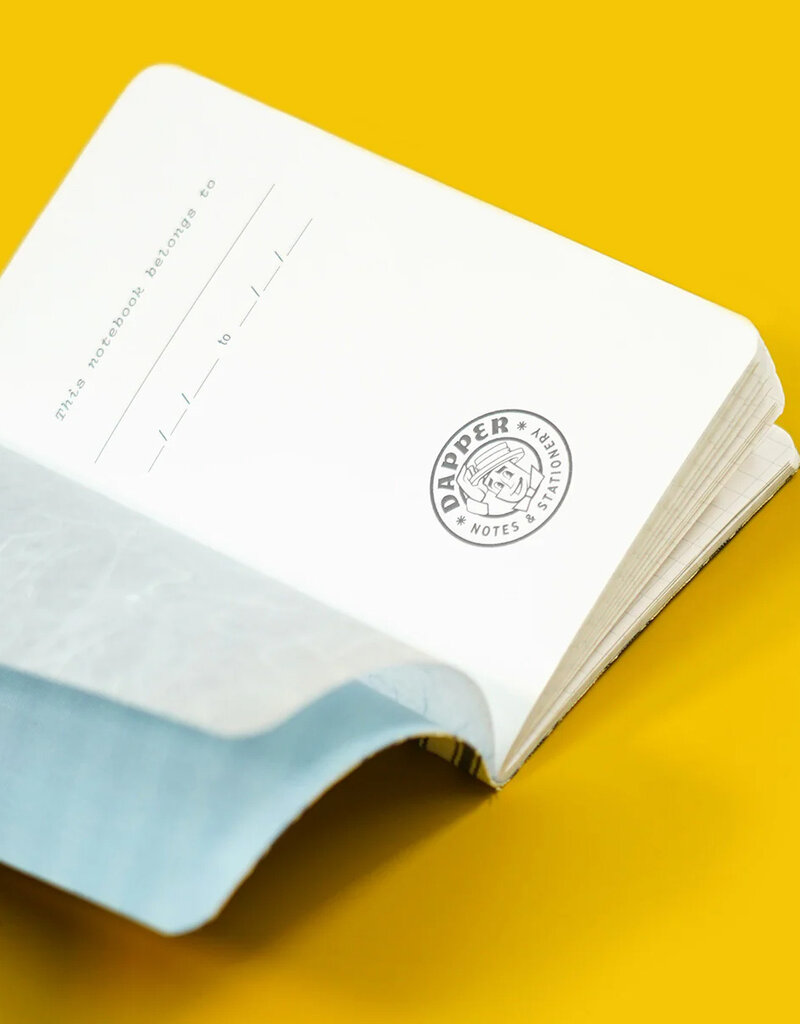 Fabric Notebook Dot Grid
