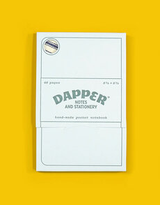 Fabric Notebook Dot Grid