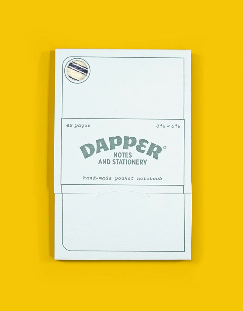 Fabric Notebook Dot Grid