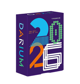 Typodarium 365 Day Type Calendar