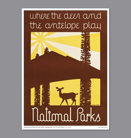 Where the Deer and the Antelope Play Print