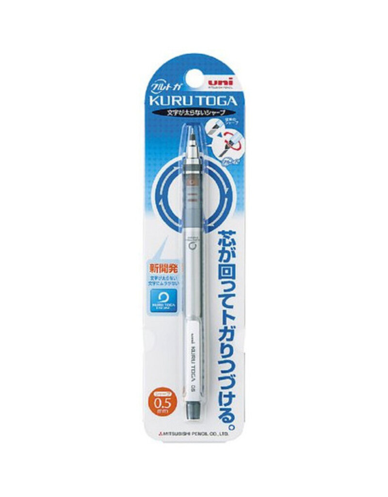 Kuru Toga Mechanical Pencil Silver