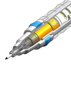 Kuru Toga Mechanical Pencil Silver