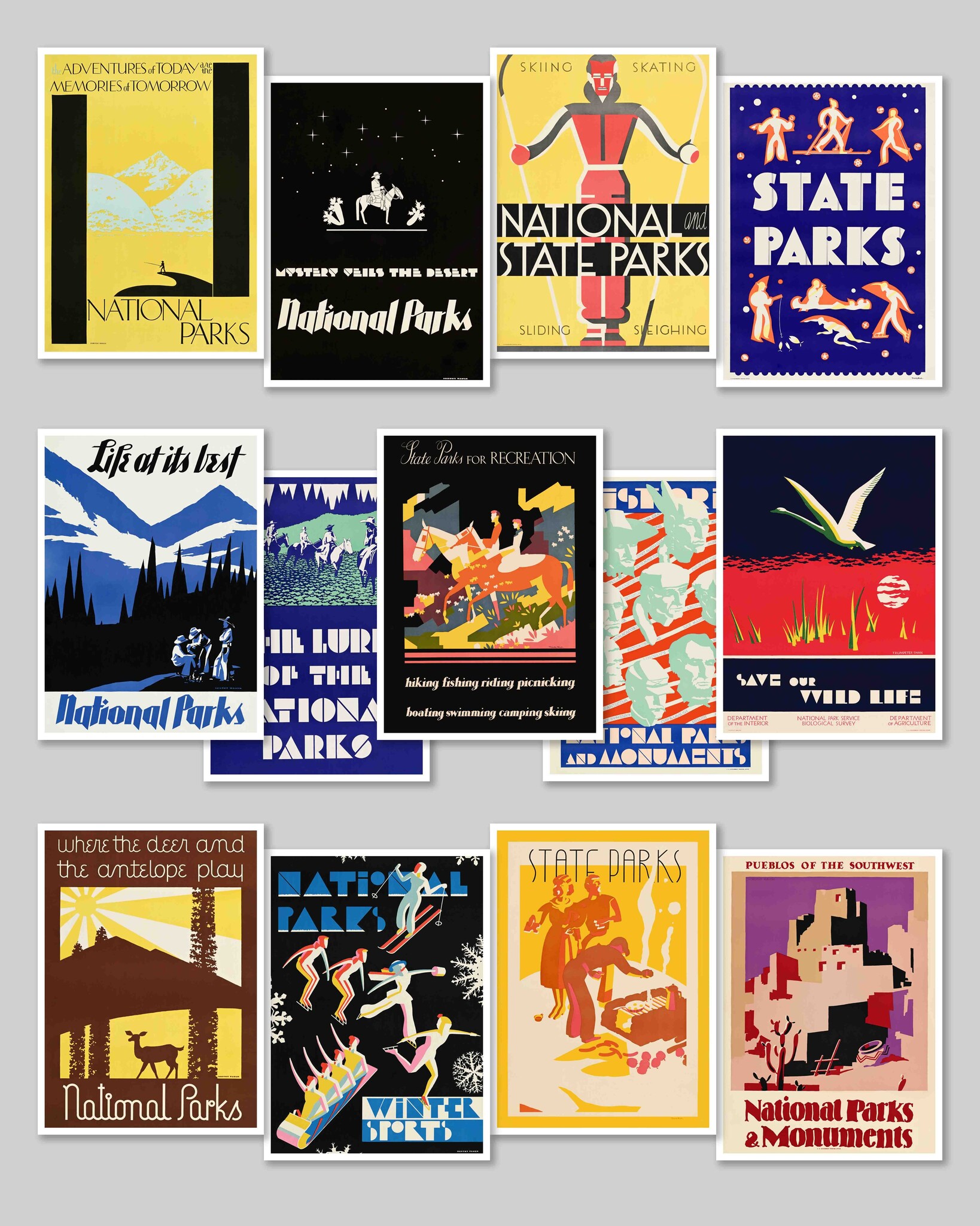 Dorothy Waugh Postcard Pack - Poster House Shop