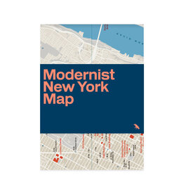 Modernist New York Map