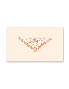Sprigs, Leaves, & Flowers Correspondence Cards